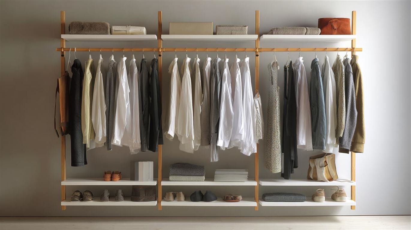 Tøjstativ med hylder - En smart løsning til dit hjem