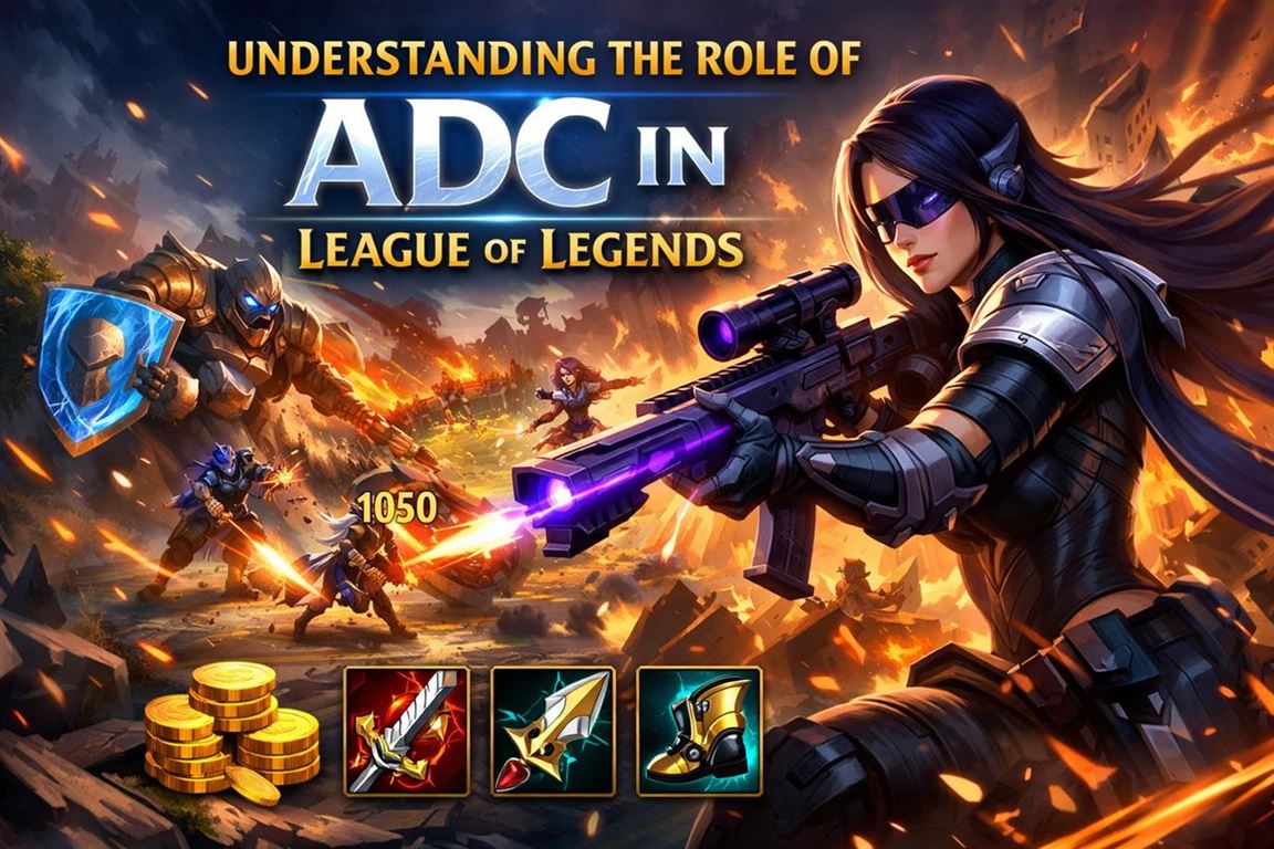Understanding the role of adc in league of legends